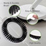 Microfibre Spin Mop Scrubbing Brush by White Magic