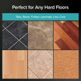 Flat Mop & Bucket Set by White Magic