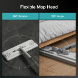 Flat Mop & Bucket Set by White Magic