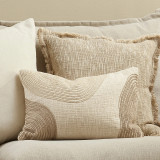 Amber Cushion by Ollo - Ivory 35 x 50cm