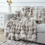 Winter Hare Throw by Top Drawer