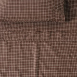 Volley Check Sheet Set by Linen House