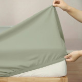 400TC Egyptian Cotton Fitted Sheet Set - Basil