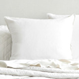 Washed Linen Cotton Duvet Cover Set by Renee Taylor - White