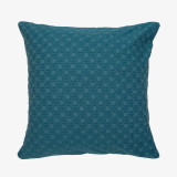 Luna Jacquard Euro Pillowcase - Teal