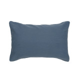 Tide Jacquard Denim Pillowcase - Front