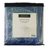 Kowhaiwhai Blanket 180x200cm by Elements - Blue