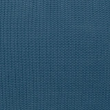 Close up of Milo Waffle Square Cushion by Bambury - Ocean