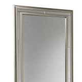 Beveled Center Mirrored Dress Mirror 147x61cm Linens & More