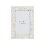 Fern Leaf Photo Frame by Linen & More - 4X6"