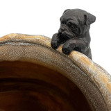 Bulldog Hanging Rim by Linen & More