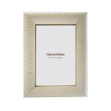 Ribbed Detail Frame by Linen & More - 5X7"