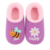 Bee Happy Slippers by Slumbies - Medium