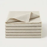 Linen Napkin by Baksana - Beige (6 Pack)