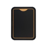Eco Basics Carving Board with Juice Groove - Medium - Black