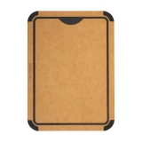 Eco Basics Carving Board with Juice Groove - Large - Natural
