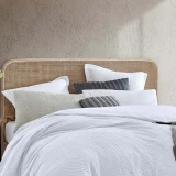 Braddon White Duvet Cover Set by Private Collection
