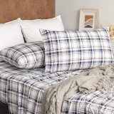 Organic Cotton Patterned Sheet Set - Glenbrook