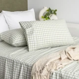 Organic Cotton Patterned Sheet Set - Stewart