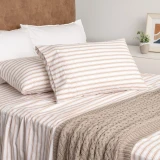 Organic Cotton Patterned Sheet Set - Oxford
