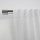 Camberwell Extendable Rod Set by Zaab - Walnut/Nickel 22/25mm (4-Pack Bundle)