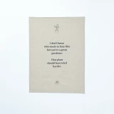 Brown Thumn Tea Towel by MM Linen