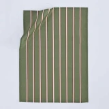 Feliz Navidog Striped Tea Towel