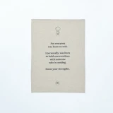 Kitchen-Averse Tea Towel by MM Linen