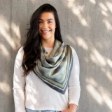 Burton Silk Scarf by MM Linen