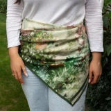 Giverny Silk Scarf by MM Linen