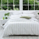 Freddie Duvet Set with Stripe Reverse by MM Linen