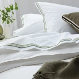 Medea Green Sheet Set by MM Linen
