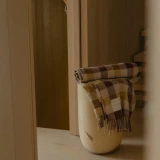 Caldwell Merino Lambswool Throw by Weave -  Autumn