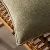 Alba Cushion by Weave - Moss
