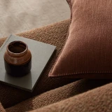 Alba Cushion by Weave - Rust