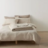 Ravello Bone Coverlet by Weave