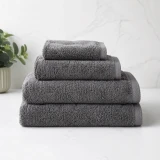 Tranquil Grey 4 Star Hotel Towels by Good Linen Co