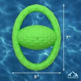 Squeaky Tug Ball Outdoor Dog Toy by Hound2O