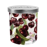 Dark Cherry Jar Candle by Michel Design Works