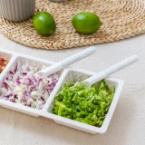 Three Section Tray - Calavera Calm by Prepara