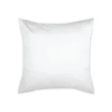 European Pillowcase - White