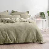 Deluxe Waffle Duvet Cover Set By Linen House