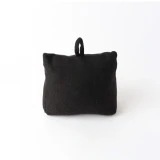 Doorstop Linen Look by Le Forge - Black