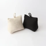 Doorstop Linen Look by Le Forge - Black