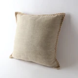 Handloom Cushion by Le Forge - Natural - 50x50cm