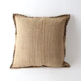 Handloom Cushion by Le Forge - Cafe - 50x50cm