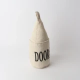 Doorstop Printed Linen Look by Le Forge - Natural