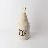 Doorstop Printed Linen Look by Le Forge - Natural