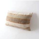 Handloom Cushion by Le Forge - Cafe - 30 x 50cm