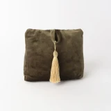 Velvet Doorstop by Le Forge - Green